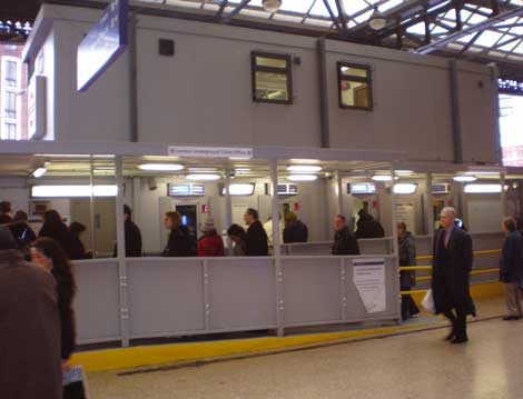 temporary ticket offices
